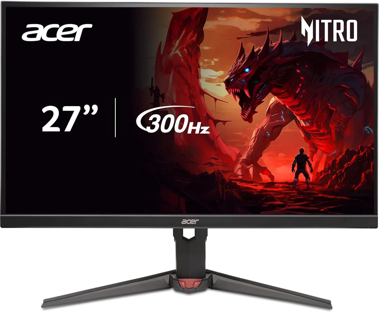 Acer Nitro XV272U 2K Monitor | 300Hz Refresh | Fully Adjustable Stand