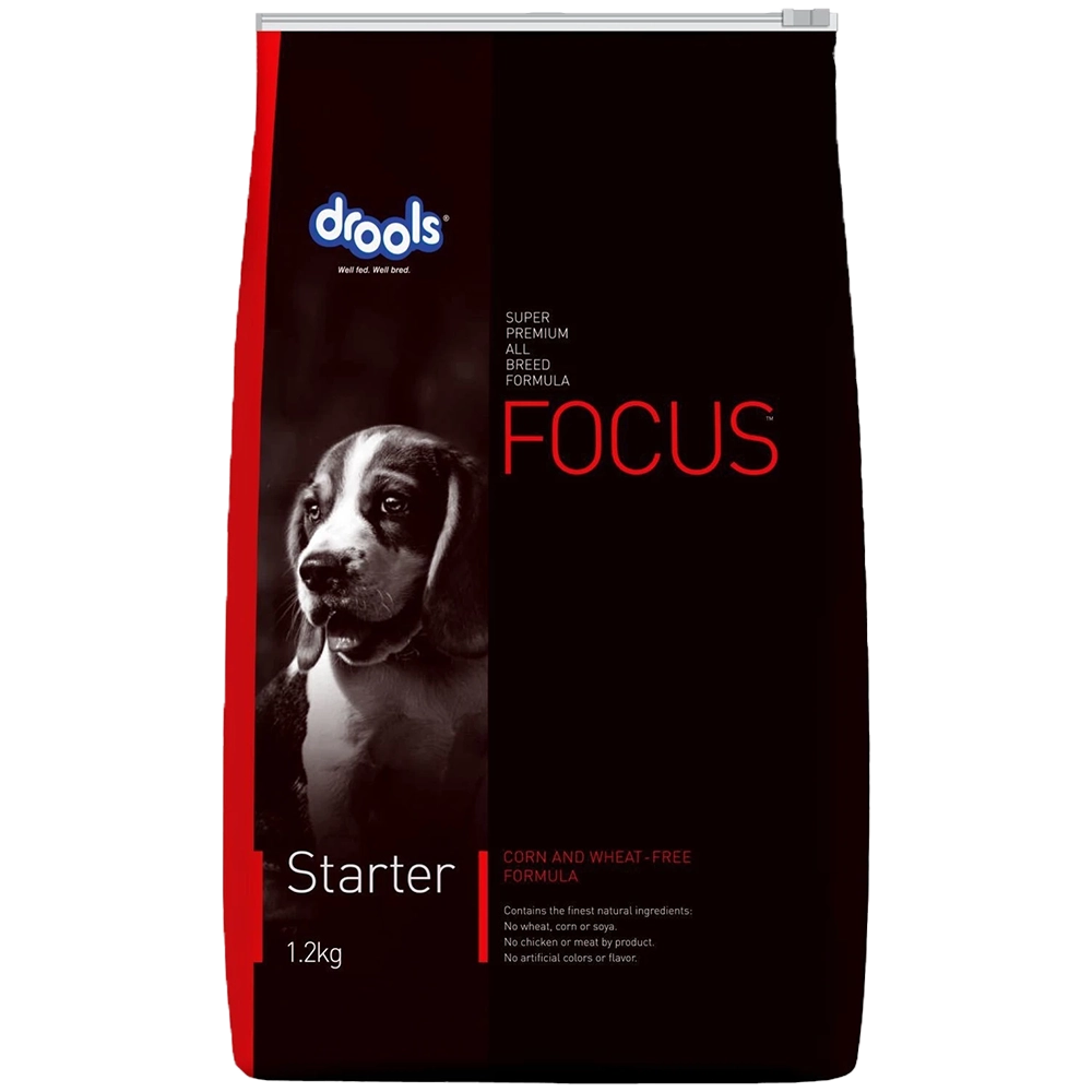Drools Focus Dry Dog Food | 1.2kg Real Chicken Flavor | price in Nepal