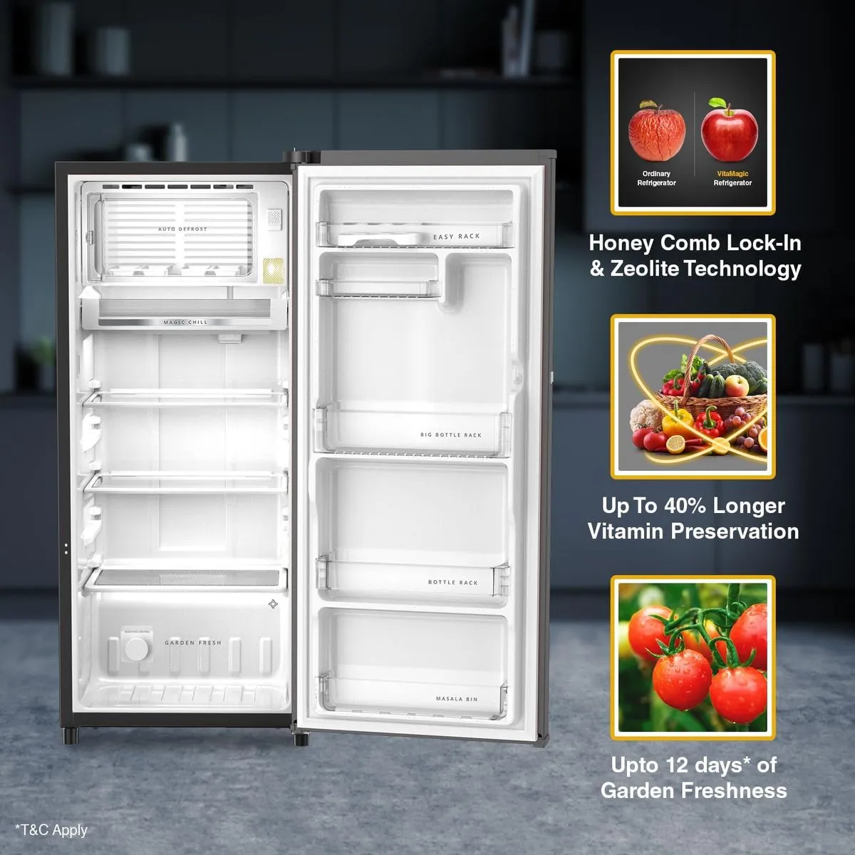 Whirlpool Vitamagic Pro 192L Refrigerator Price in Nepal-6