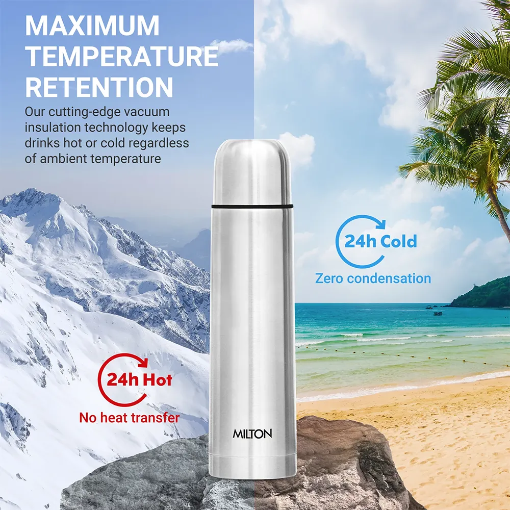 Milton Flip Lid Thermosteel Water Bottle price in Nepal-8