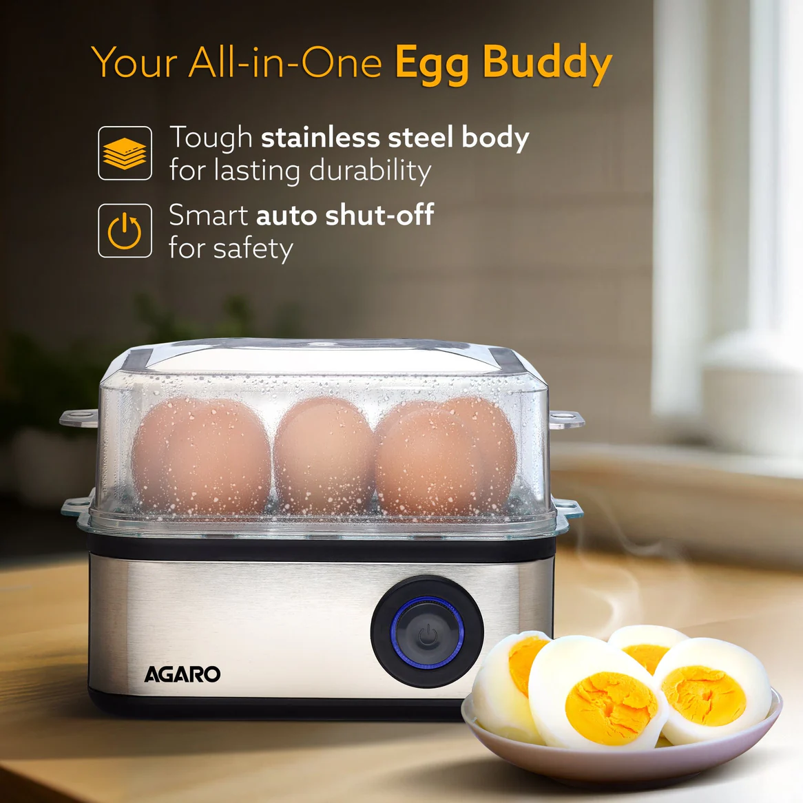 AGARO Egg Boiler and Poacher price in Nepal-6