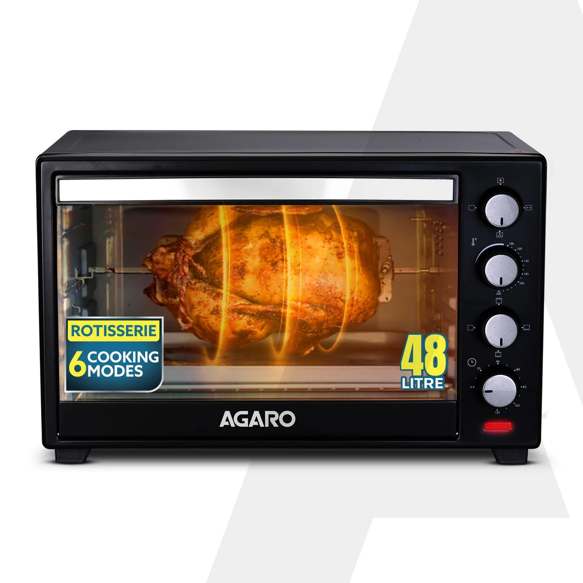 Oven Toaster Griller | AGARO Marvel 48L | Rotisserie & Convection