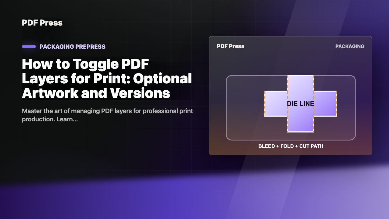 How to Toggle PDF Layers for Print: Optional Artwork and Versions cover illustration