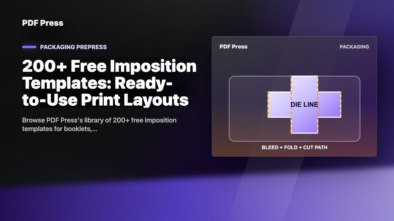 200+ Free Imposition Templates: Ready-to-Use Print Layouts cover illustration