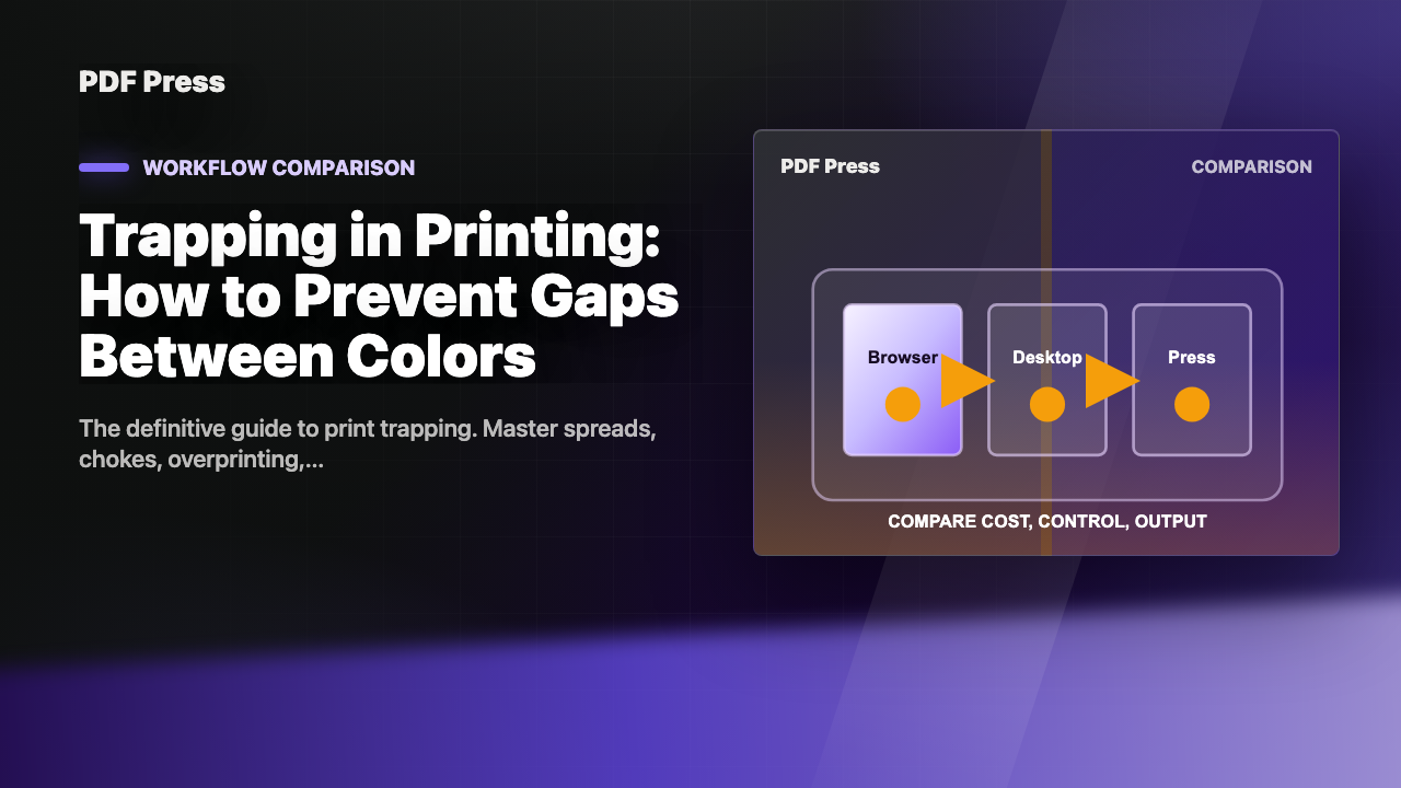 Trapping in Printing: How to Prevent Gaps Between Colors cover illustration