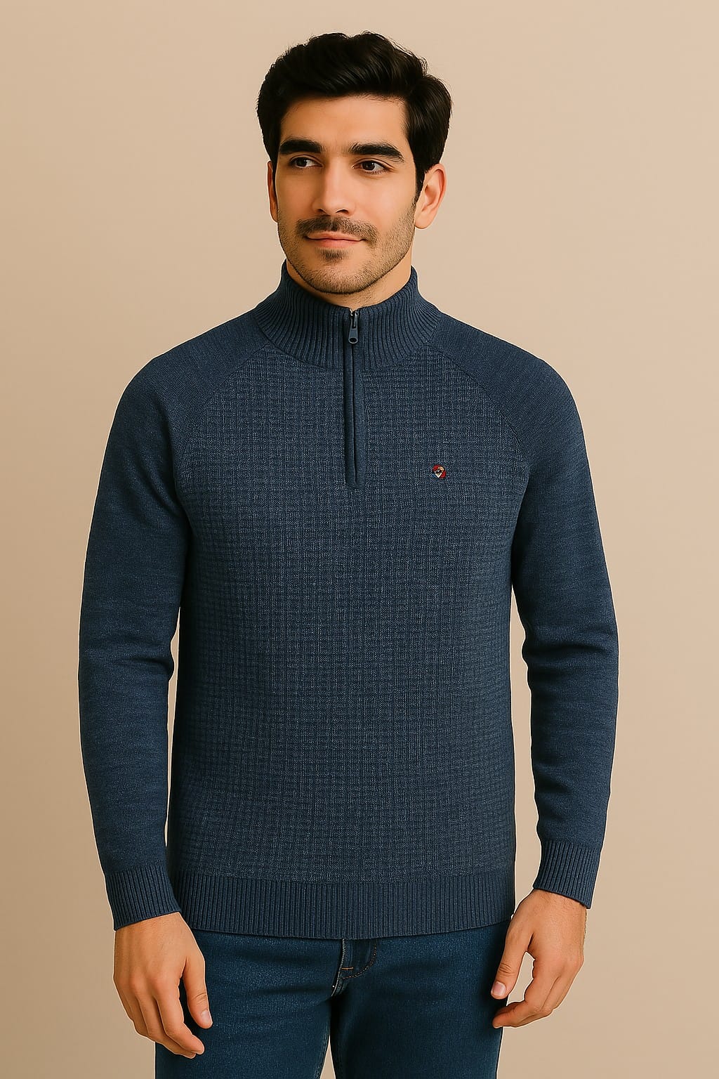 Gents' Turtleneck Zipper