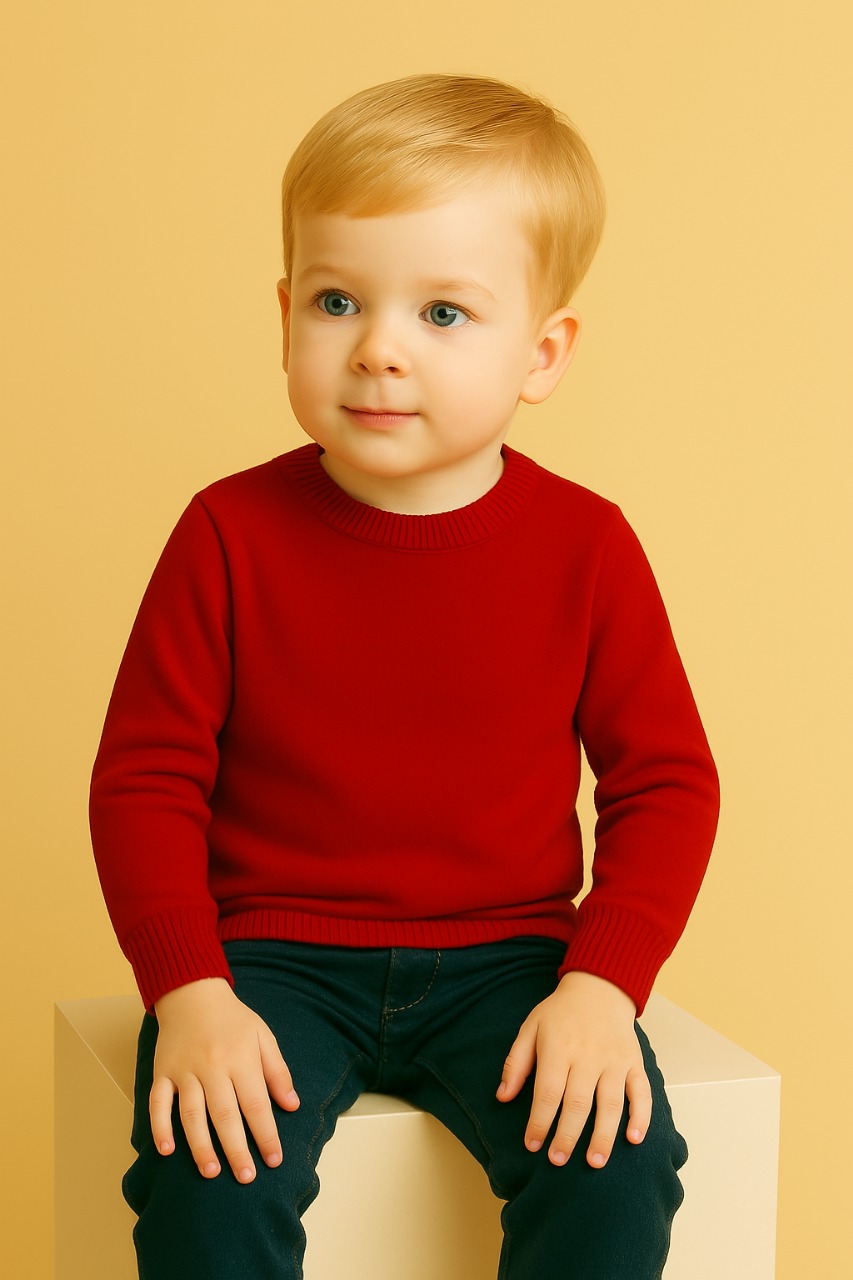 Turtleneck Plain Skivvy Kids