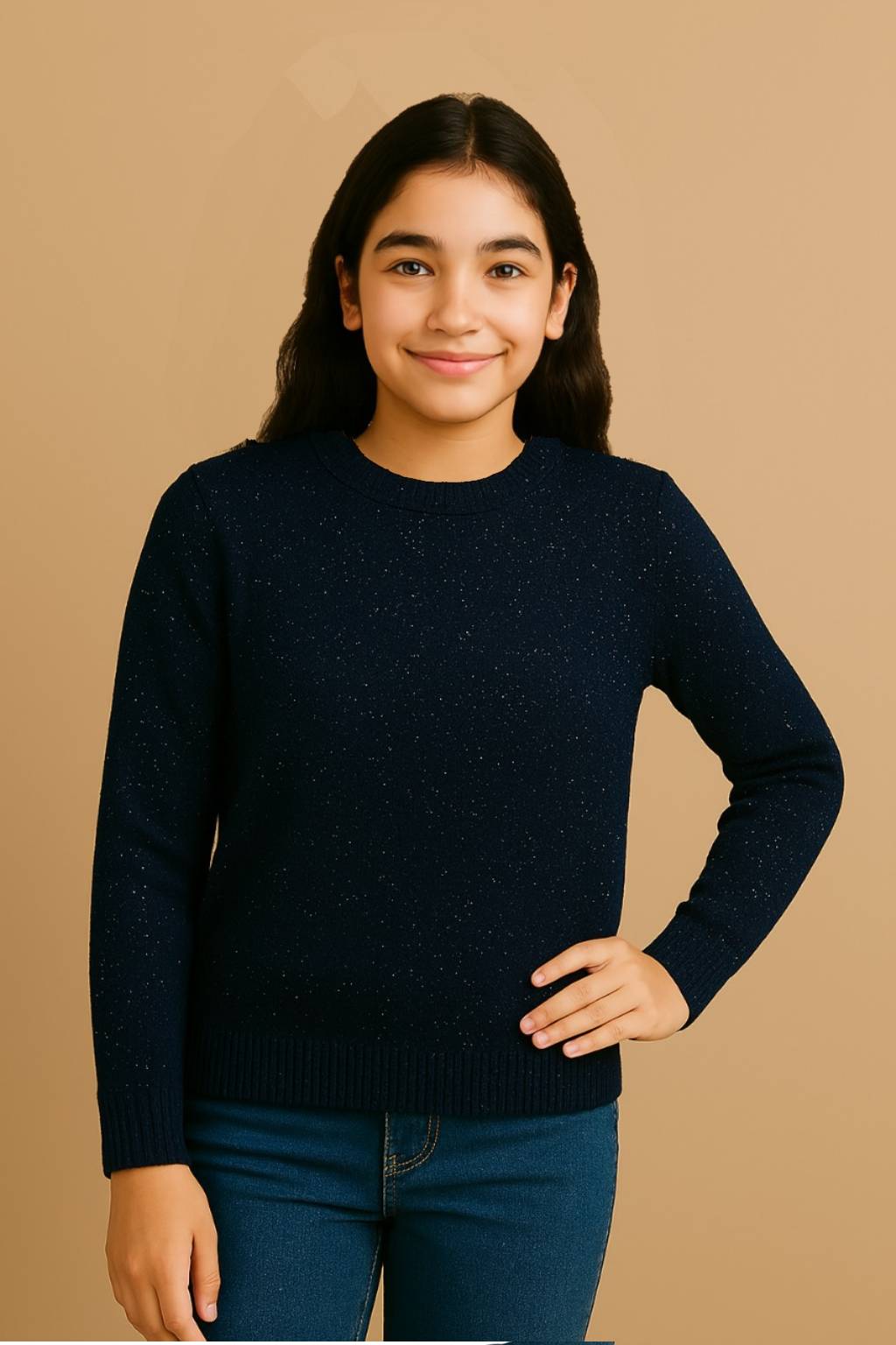 Turtleneck Shimmer Skivvy