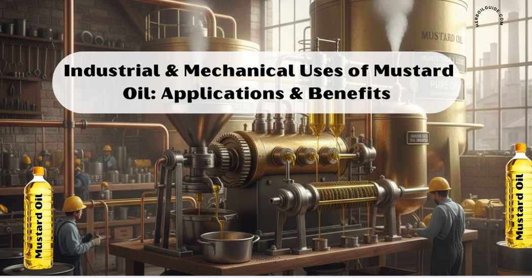 Industrial and mechanical uses of mustard oil in lubrication, biofuel, and coatings.