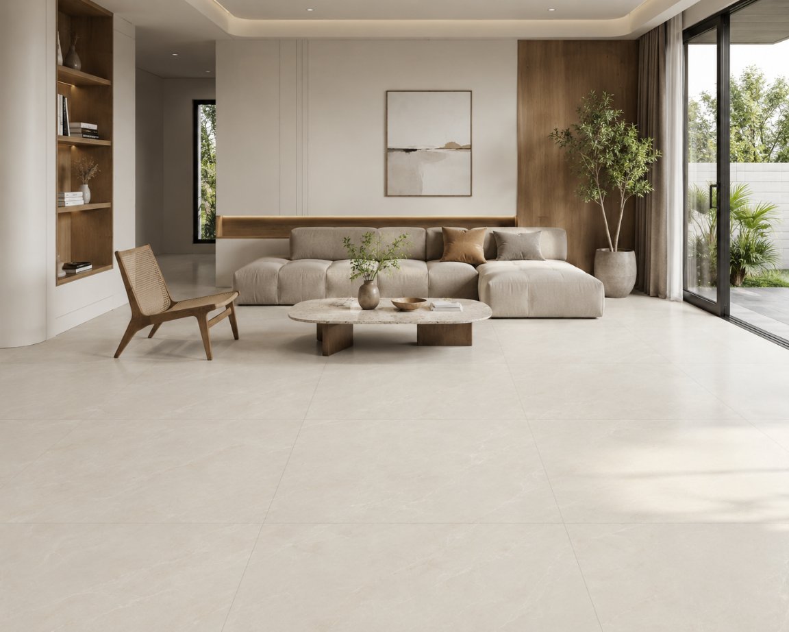Tổng hợp các mẫu gạch lát nền phòng khách sang trọng, hiện đại dẫn đầu xu hướng 2026
