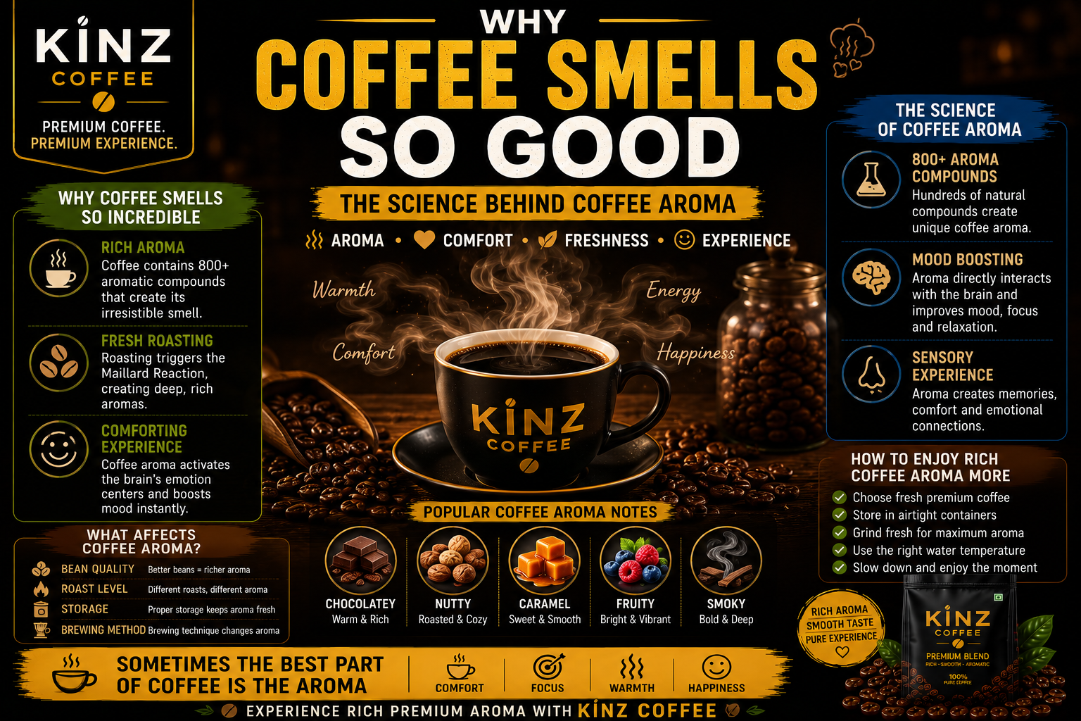 Why Coffee Smells So Good: The Science Behind Coffee Aroma