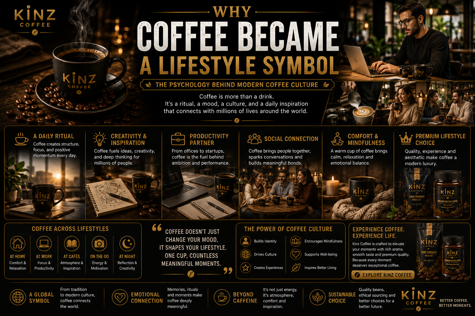 Why Coffee Became a Lifestyle Symbol Around the World