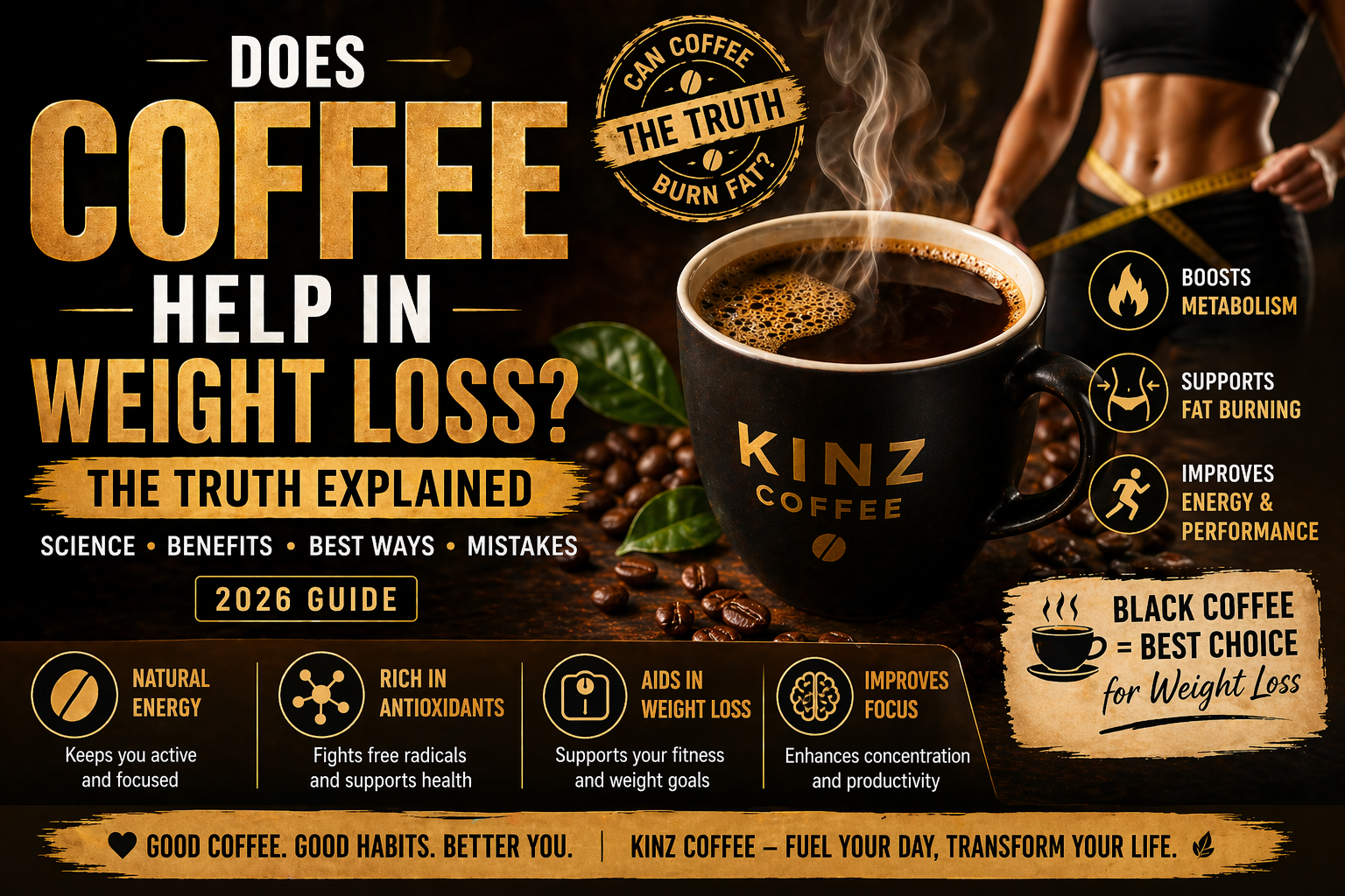 Does Coffee Help in Weight Loss? The Truth Explained (Science-Based 2026 Guide)