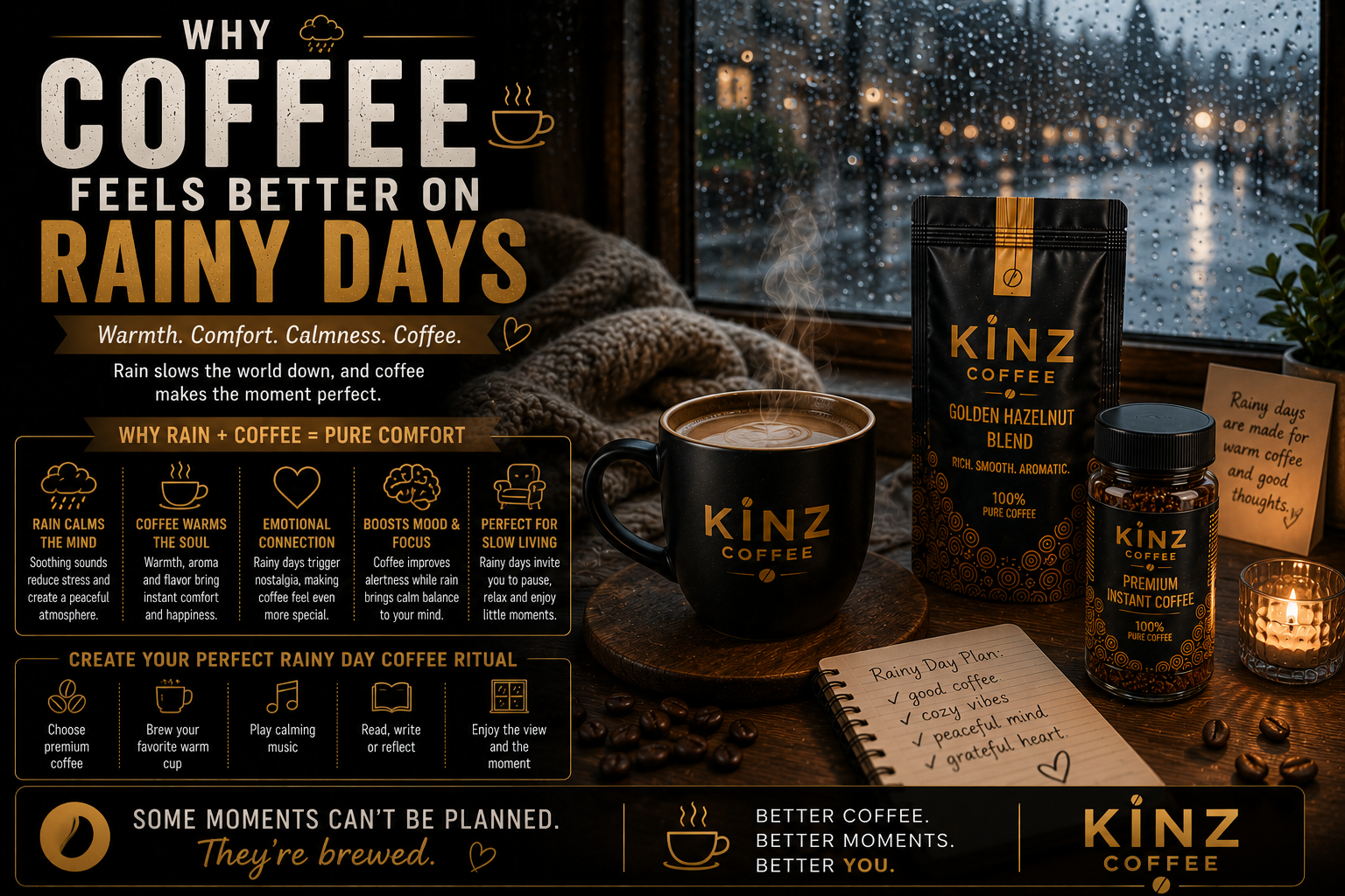 Why Coffee Feels Better on Rainy Days