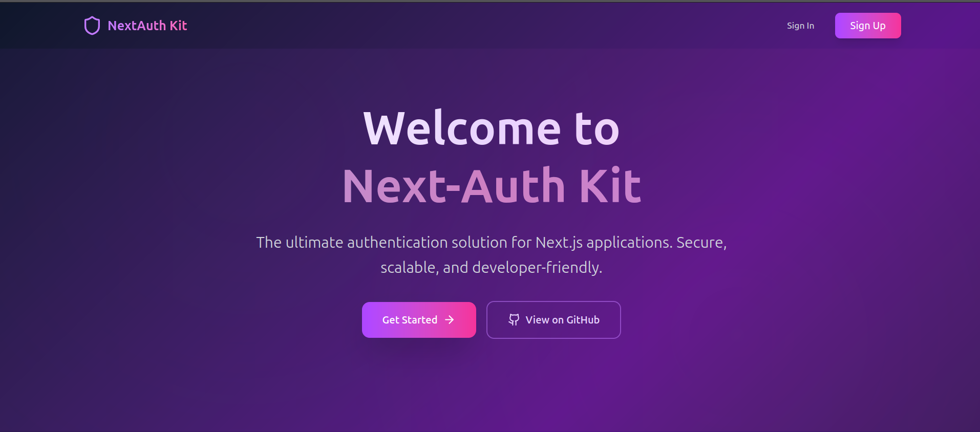 NextAuth Kit Preview
