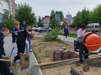 Продолжается реконструкция Югорского политехнического колледжа
