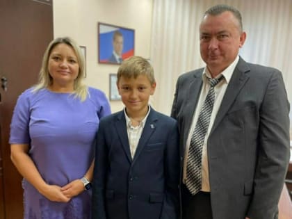 В Нижневартовске наградили автора сочинения «Однажды мой папа»