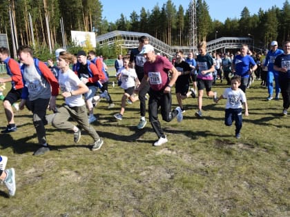 В Югорске состоялся «Кросс нации 2023»
