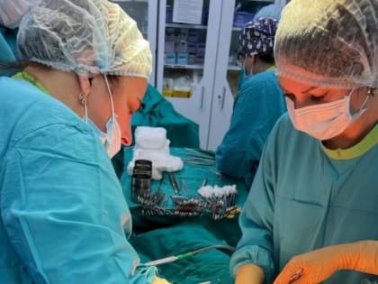 Тюменские хирурги удалили женщине 25-килограммовую опухоль
