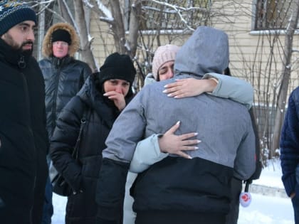 Из Нефтеюганска в места боевого слаживания отправились несколько добровольцев
