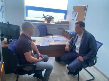 Михаил Селюков встретился с представителем сургутских предпринимателей