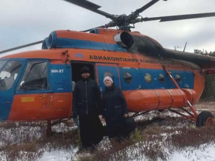 Настоятель храма Святой Троицы пгт. Пойковский посетил с миссионерским визитом хантыйские семьи Нефтеюганского района