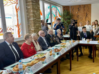 Николай Ташланов принял участие во встрече с представителями общественной организации «Жители блокадного Ленинграда»