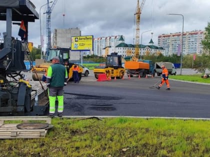 Жители Нягани оценивают качество строительства автодорог