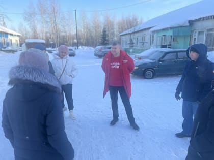 Владимир Зиновьев встретился с жителями поселка Беловежский