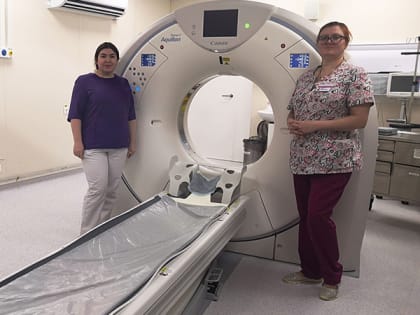 В ОКБ начал работать новый компьютерный томограф