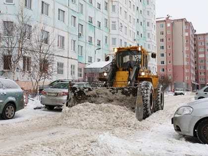 Как мегионские улицы очищают от снега?