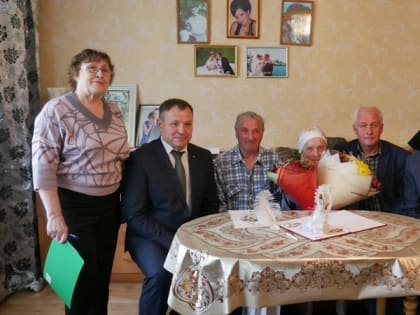 Бриллиантовый юбилей супружеской жизни отметила семья Баянкиных из Октябрьского