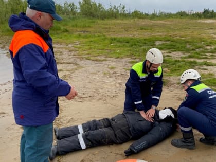 Сегодня в Нефтеюганске прошло тактико-специальное учение по обеспечению безопасности на водных объектах