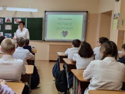 В Белоярском районе партийцы организовали для школьников уроки правильного питания