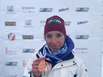 Екатерина Носкова - бронзовый призер чемпионата России по биатлону