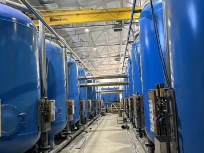 В Федоровском завершается реконструкция водоочистной станции