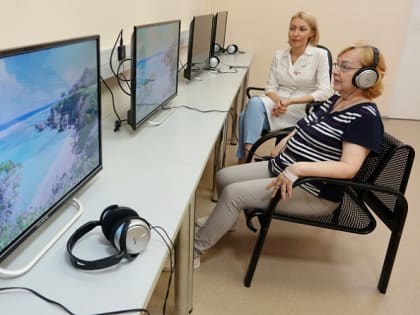 В кардиоцентре Сургута появилось редкое оборудование для психоэмоционального расслабления