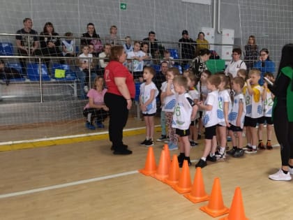 «Шорт-трек ГТО» для дошколят Междуреченска