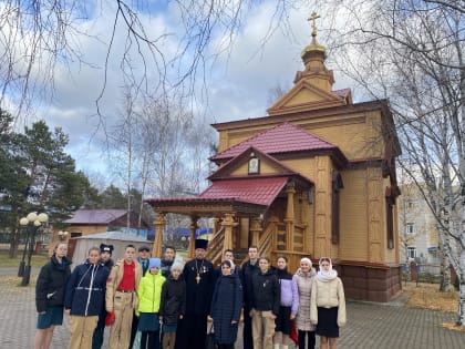 На Покров Божьей Матери в храме пгт. Белый Яр состоялись экскурсии для учащихся школ