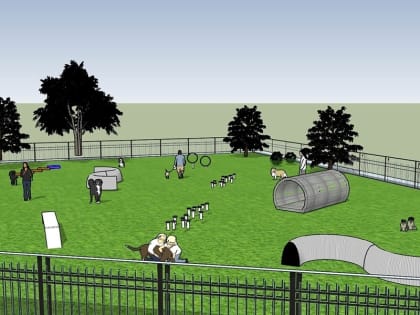 Мегионцы высказались в поддержку реализации проекта создания площадки для дрессировки и выгула собак