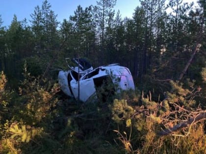 На автодороге Югорск — Таежный в аварии погиб водитель легкового автомобиля