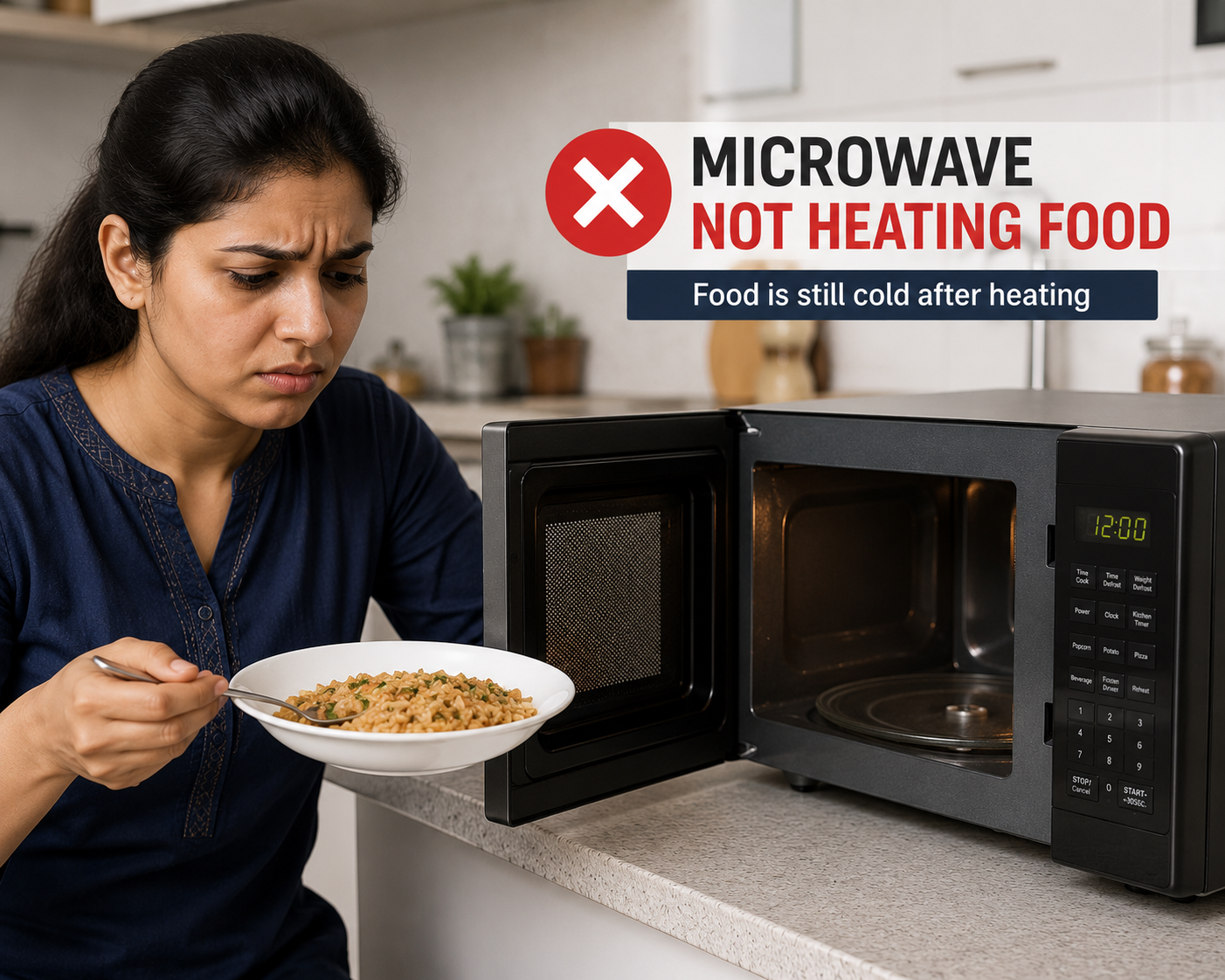 Microwave not heating food