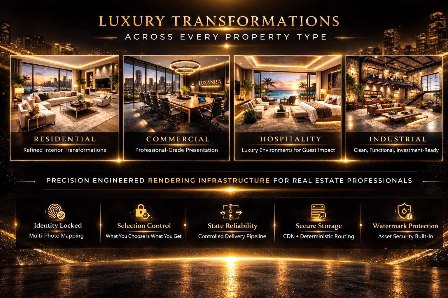 Luxanra rendering pipeline