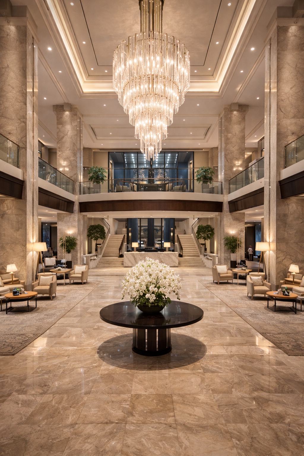 Hotel virtual staging image one