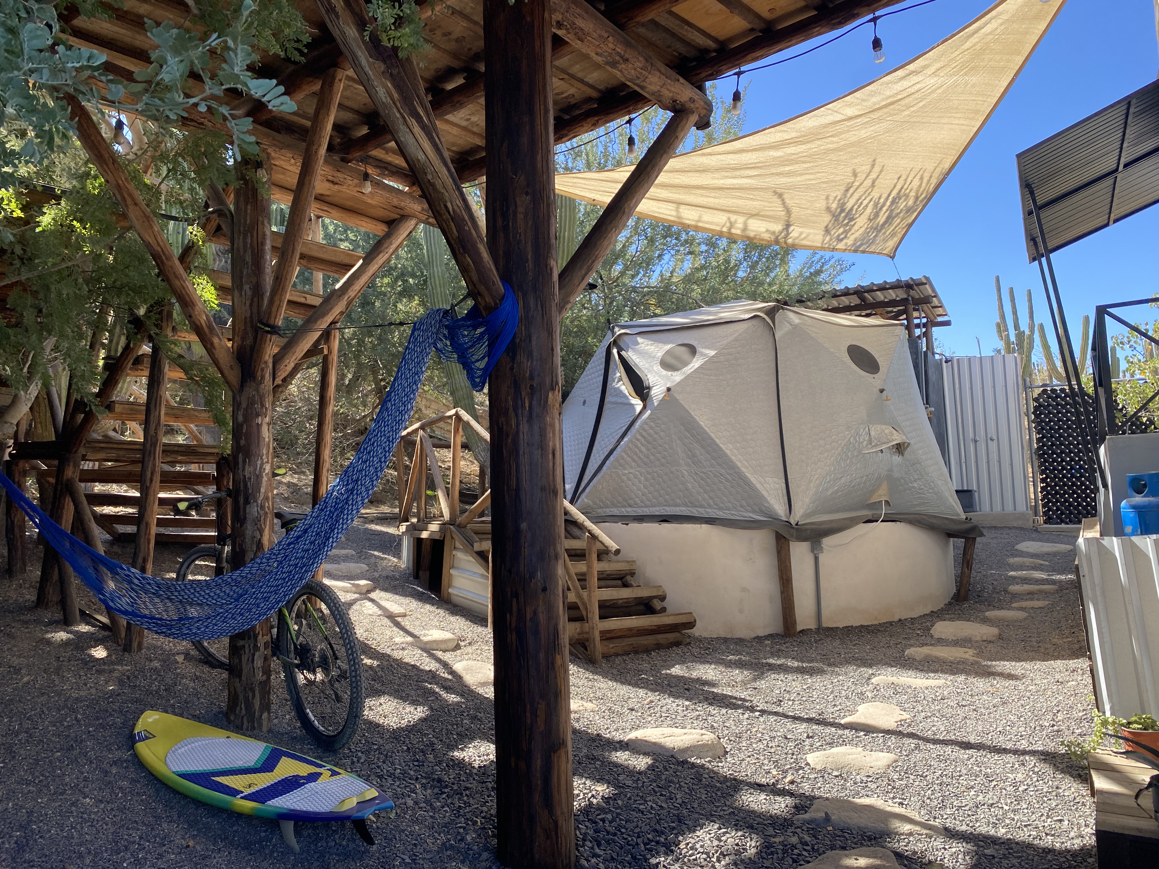 Glamping Tent Interior
