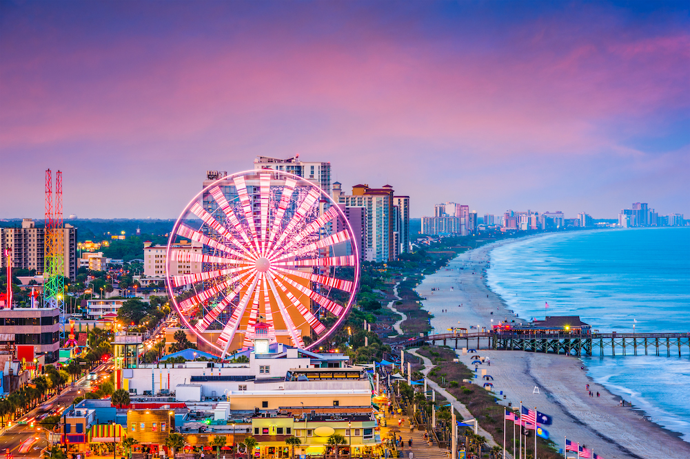 Myrtle Beach Boardwalk and SkyWheel