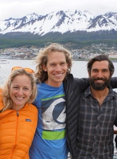 Photo of your hosts, Peter, Laura, and Paul