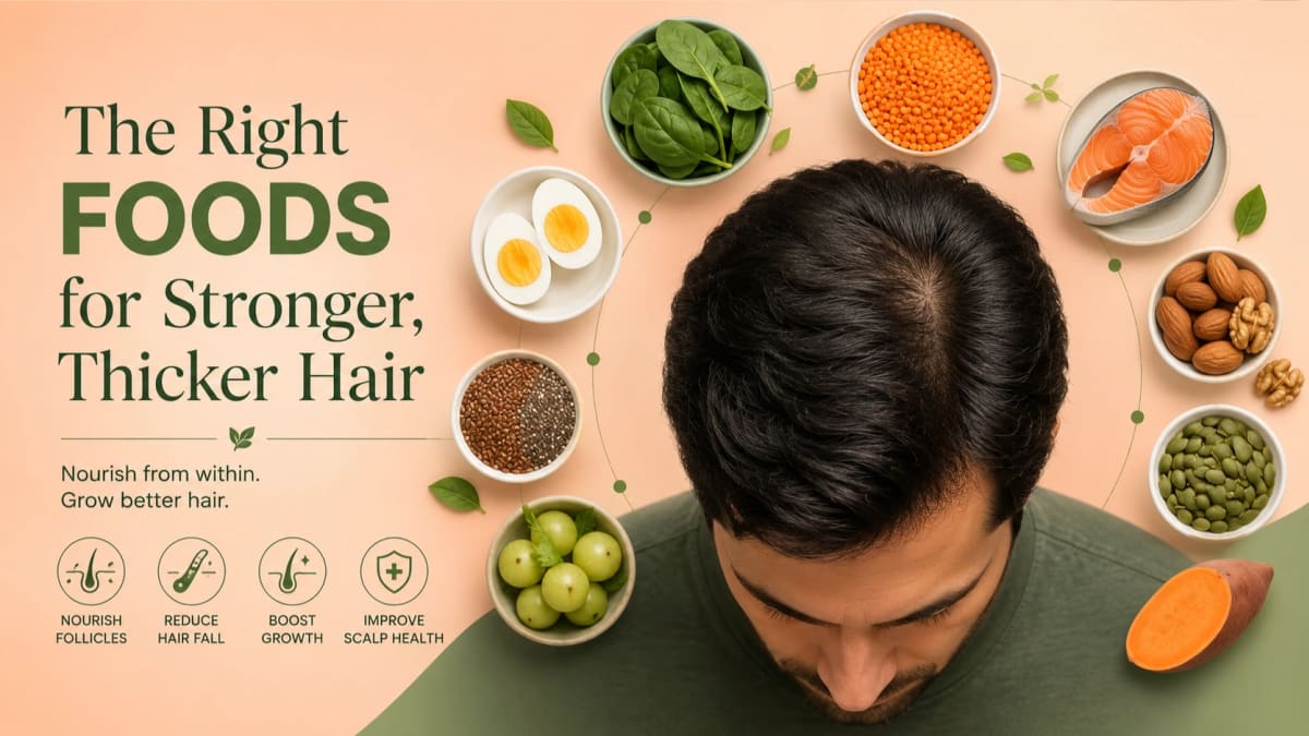 Which Food Is Best for Hair Growth? Top Foods to Add to Your Diet