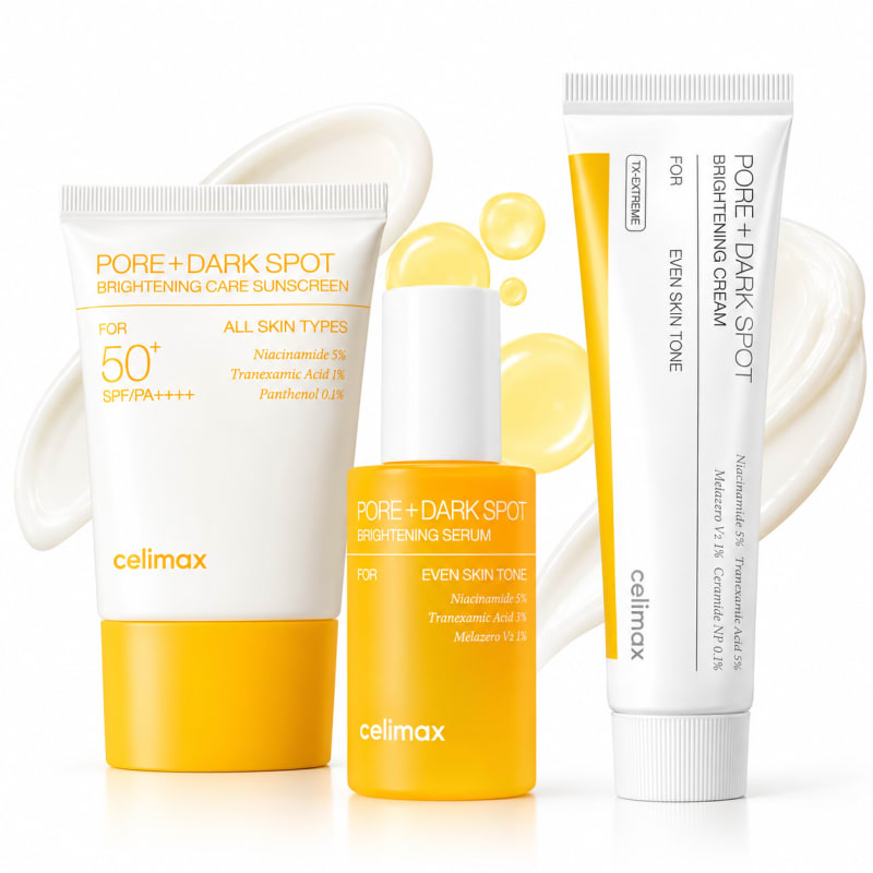 Celimax Pore + Dark Spot Brightening Set