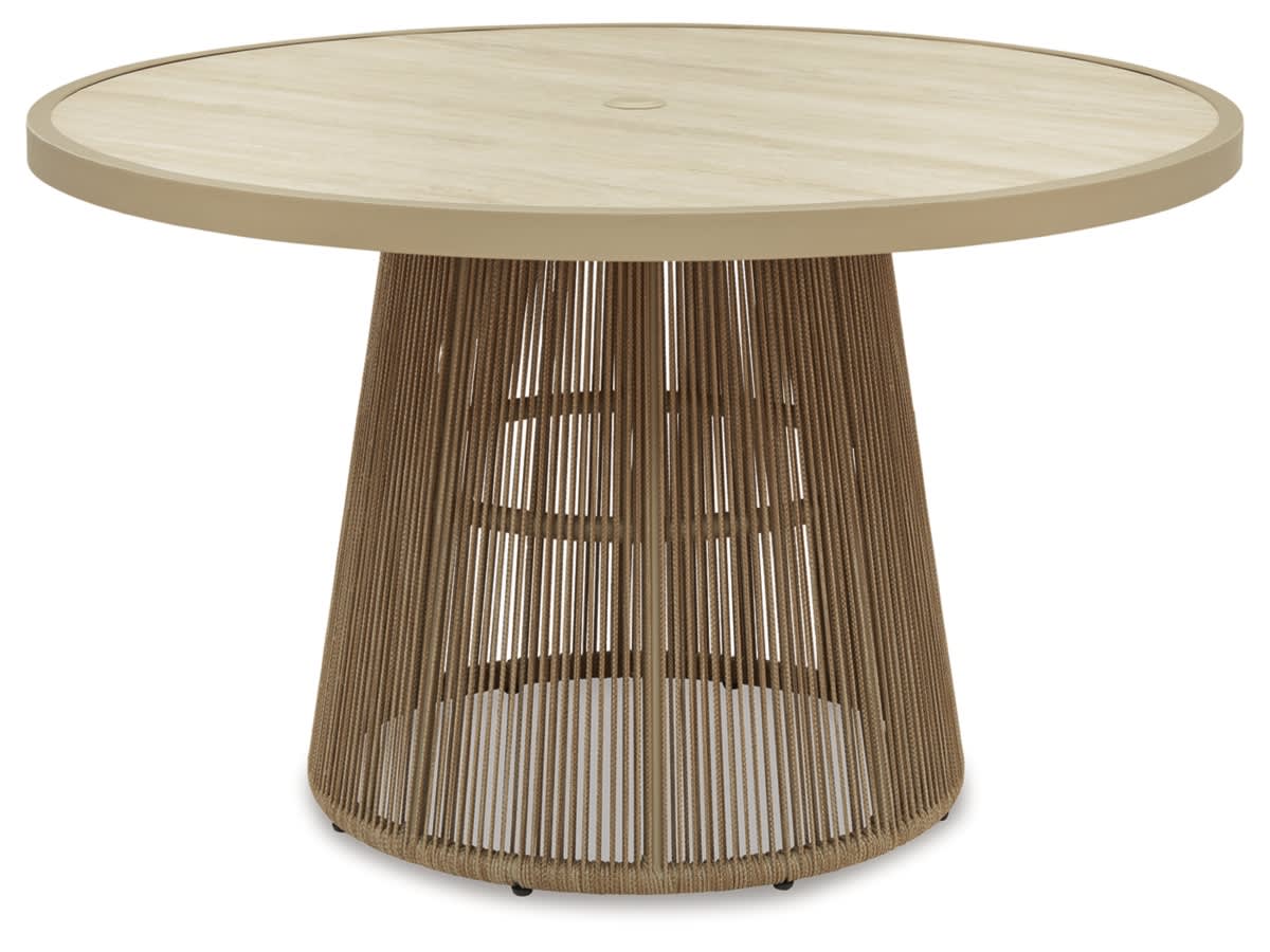 P373-615T-615B-SW-P1-KO Ocean Park Outdoor Dining Table - Image 1